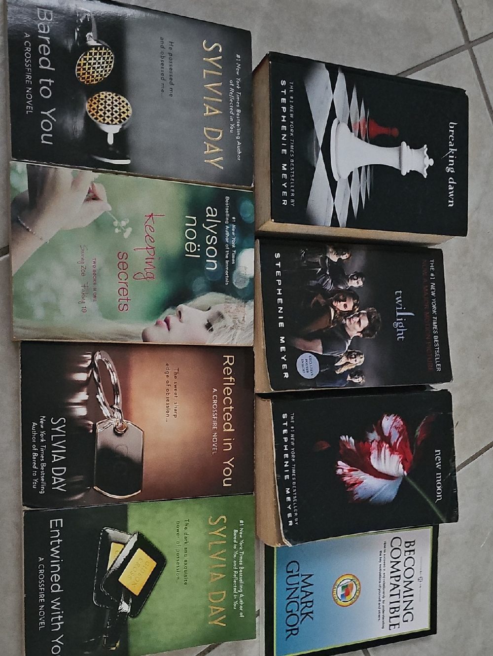 Assorted Paperback Novels - Black and Green Covers Collection